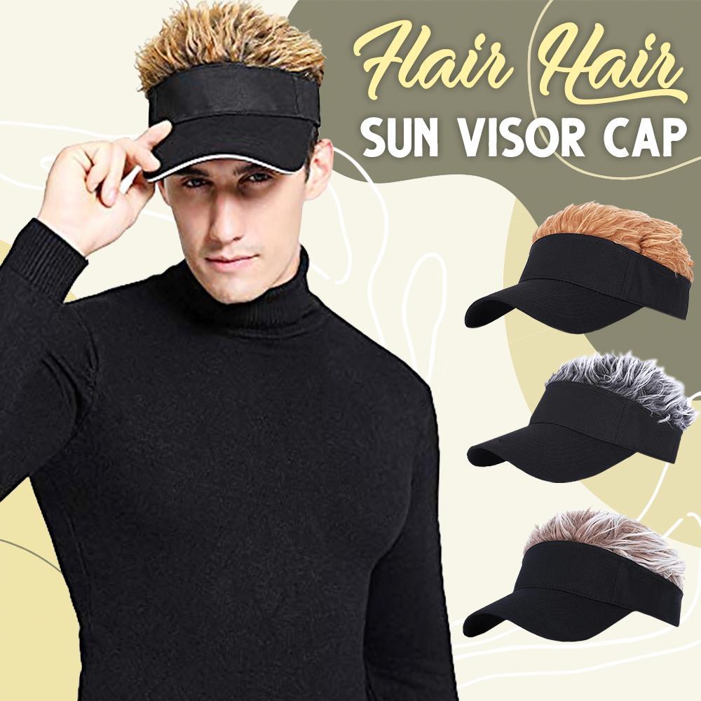 Flair Hair Sun Visor Cap